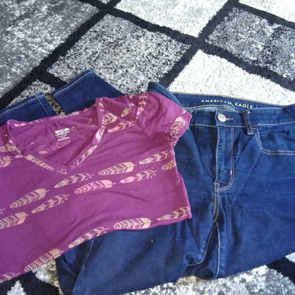 AE skinny leg jeans